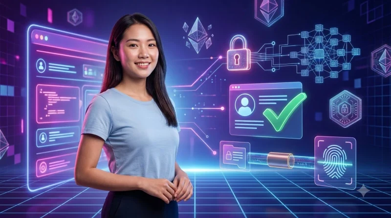 Hình minh họa các tiêu chí nhận biết tài khoản CM88 an toàn với kính lúp và huy hiệu bảo mật
