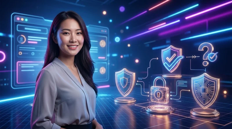 Hình minh họa câu hỏi thường gặp về bảo vệ tài khoản CM88 với biểu tượng trợ giúp