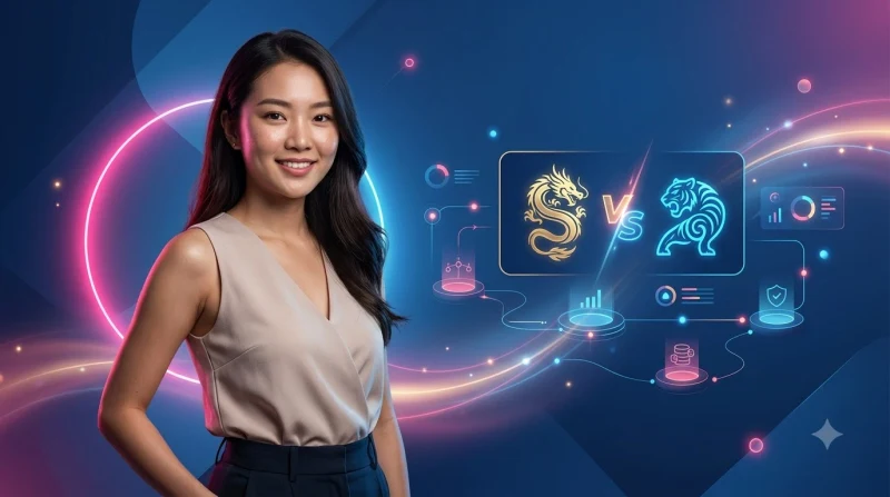 Khiên bảo vệ với dấu kiểm phát sáng và các yếu tố giao diện nổi, biểu tượng nền tảng uy tín