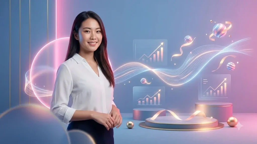Phụ nữ trải nghiệm ưu đãi khuyến mãi CM88 đa dạng