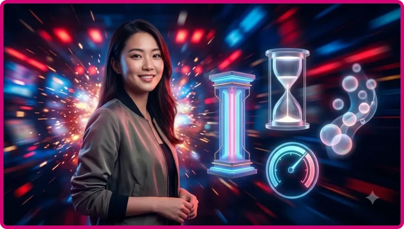 Minh họa nguyên tắc cân bằng giữa quản lý thời gian và ngân sách
