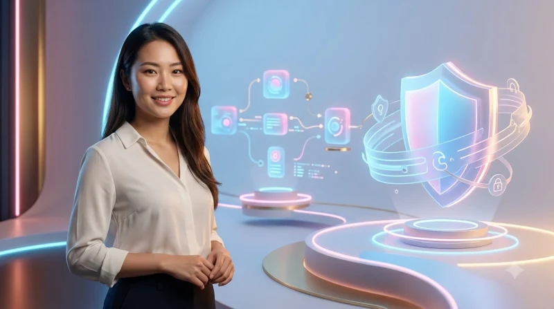 Trực quan hóa các lớp bảo vệ dữ liệu cá nhân hiện đại trên nền tảng kỹ thuật số